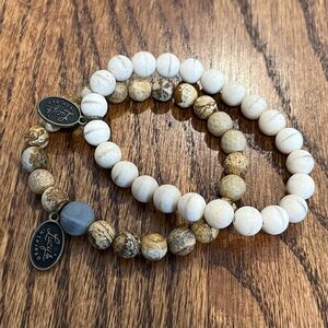 Lucy’s Inspired Beaded Stretch Bracelet Set